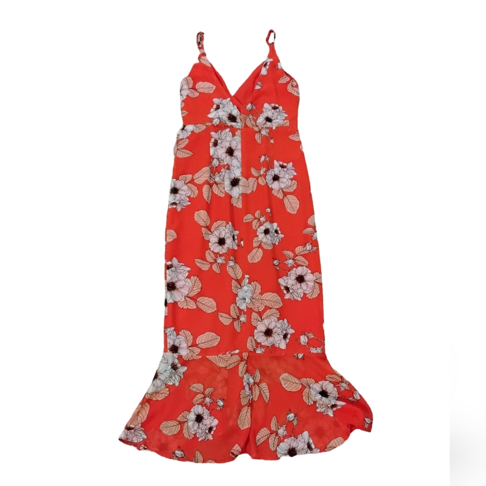 Bardot Dress Womens 4 Floral Ruffle Feminine Romantic Delicate Resortwear Boho - Picture 4 of 10